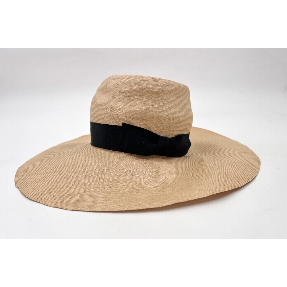 Ralph Lauren Patricia Underwood Hat Adult OS Buntal Fiber Lightweight Sun Hat